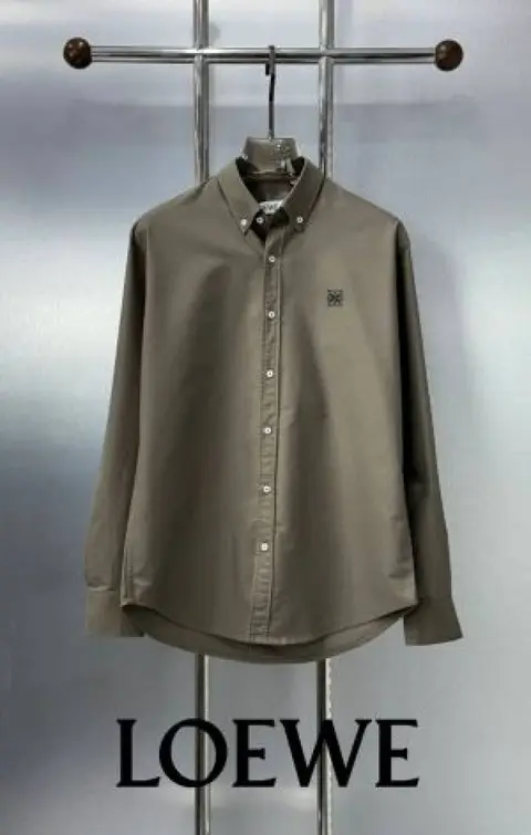 Loewe Chest Logo Full Sleeves Shirt