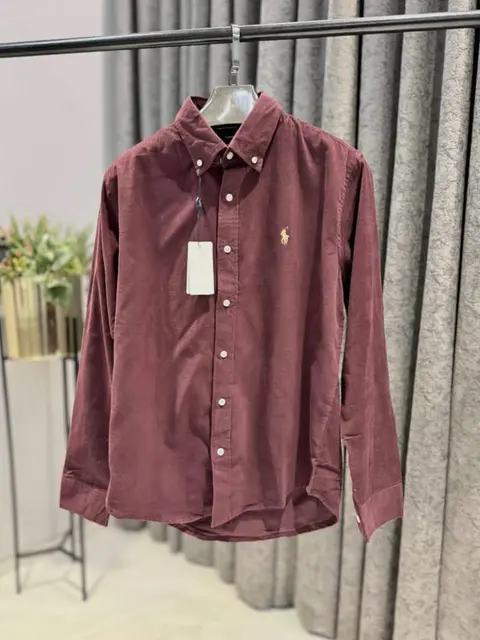 Ralph LAUUREN IMPORTED TRENDING CODE ROY SHIRT MAROON