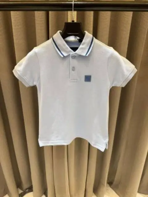 No return Rare Rebbit imported kids Polo t-shirt Sky blue