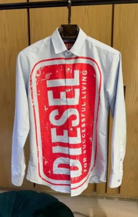 Diesel IMPORTED STORE ARTICLE SHIRT SKY BLUE