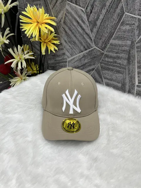 New York Yankees Apricot White Logo Premium Unisex Cap (With Safety Box)