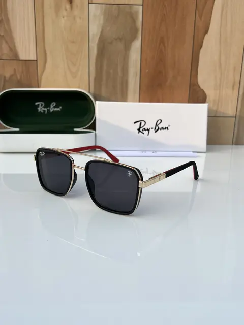 Rey ban 398 gold black