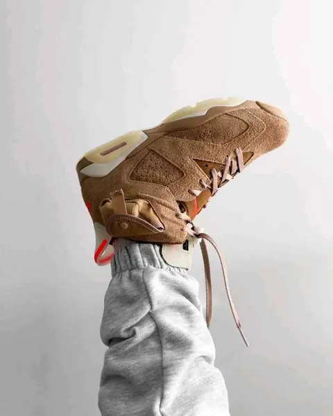 Travis Scott x Air Jordan 6 AJ6 - British Khaki