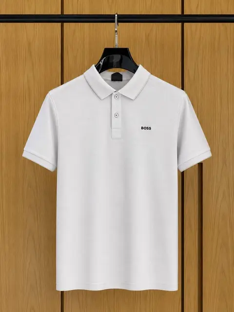 BOSS IMPORTED STORE ARTICLE POLO T-SHIRT BOX PACK LIGHT GREY