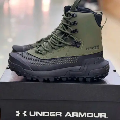 Under Armorr Hovr Raider WP Olive Green Black 1038