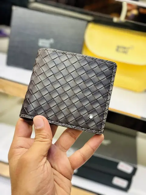 123 MONT BLANC BROWN PREMIUM QUALITY WALLET NO66