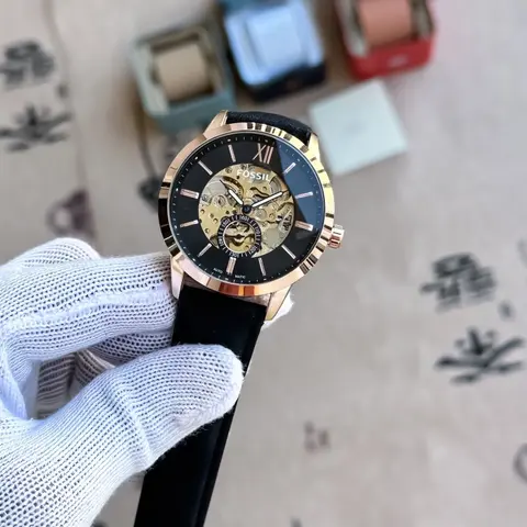 Fossil Leather Automatic