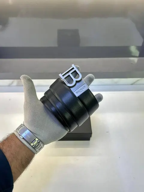 balma Belt Black Grey Fa 319