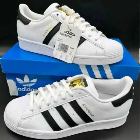 Adidas Superstar White Black Leather Fix 170