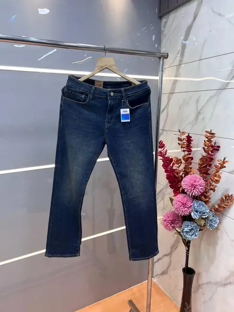 Ralph Lauren Green Shade Premium Imported Stretchable Lycra Fabric Straight Fit Denim with Embroidered Logo 3136