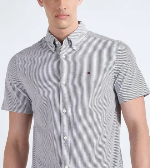 Tommy Hilfigar IMPORTED STORE ARTICLE SHIRT BLACK