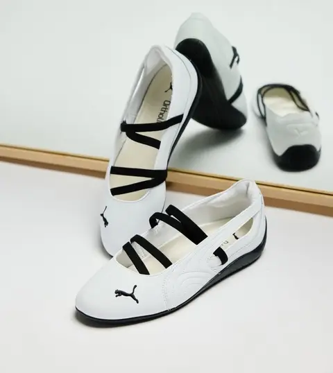 Puma speedcat ballet white black