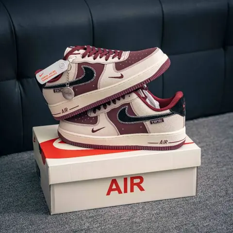 Nike AIRFORCE 1 LOW X DIYOR MAROON BEIGE