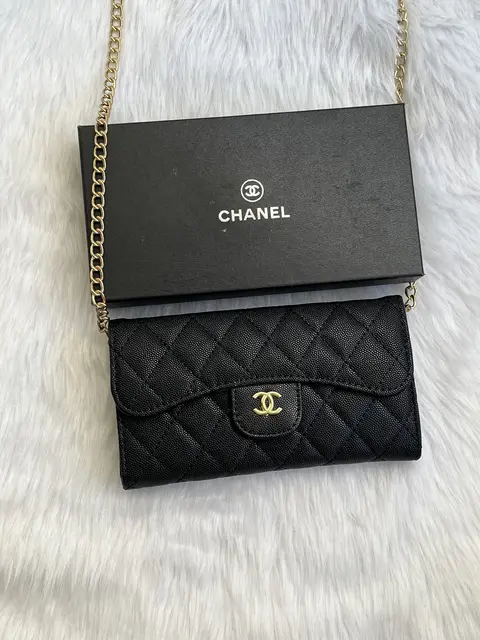 Chanel 72 ChainOnWallet Premium With Original Box