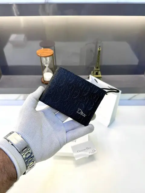Dior New Black Wallet Fa 588