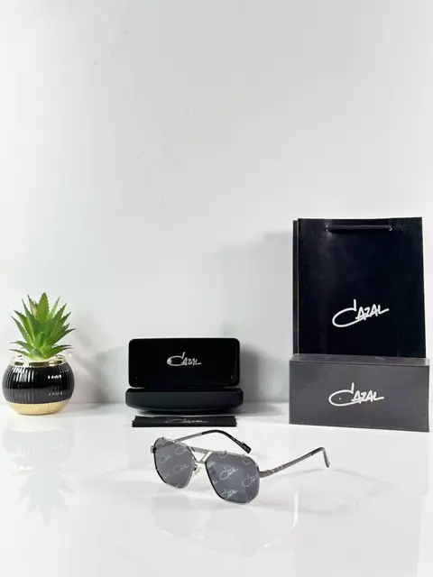 Cazal 9073 Printed Gun Black