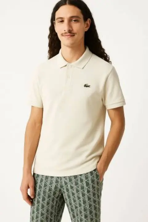 No return Lacost imported Polo tshirt beige
