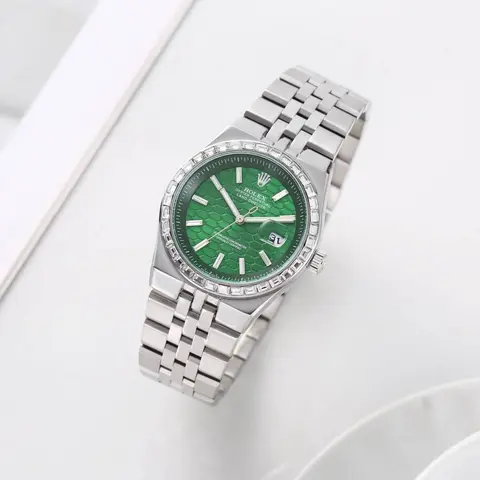 Rolex Oyster Perpetual Land Dweller Diamond Bazel
