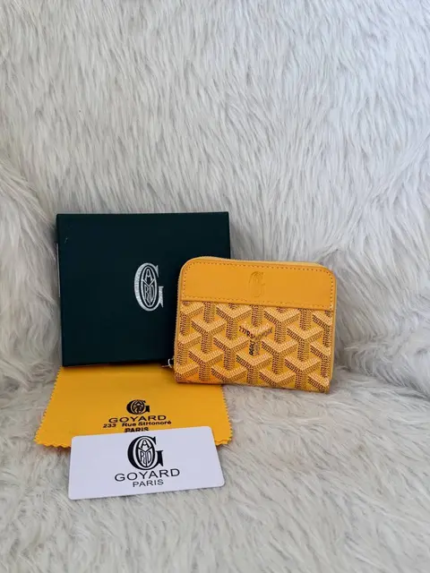 Goyard Matignon Zp-3 Zip Wallet With OriginalBox DustCover