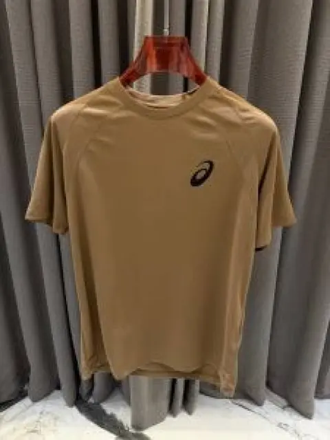 Asics Premium Store Article Round Neck Tshirt Brownish