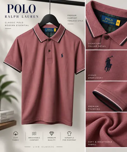 Ralph Laure n Premium Polo T-Shirt 2150