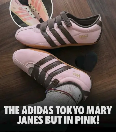 Adiidas Tokyo Mary Jane Sandy Pink Earth Strata