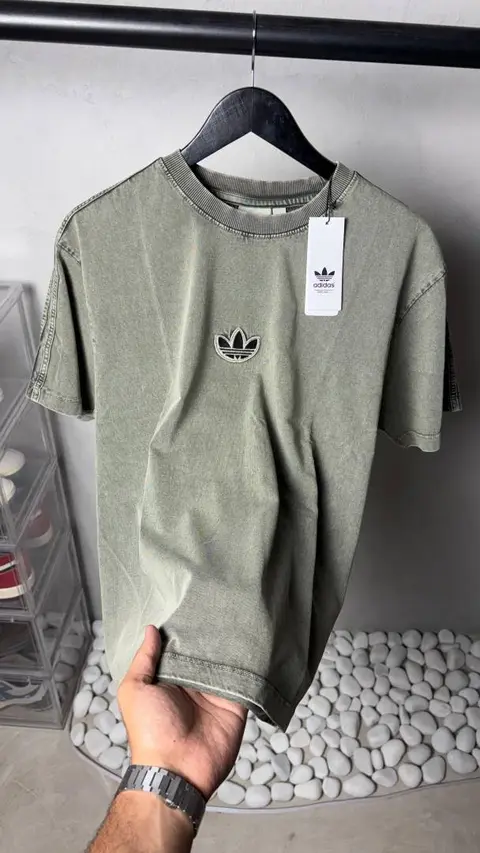 Adidas Premium Acid Wash Round Neck T-Shirt 2115