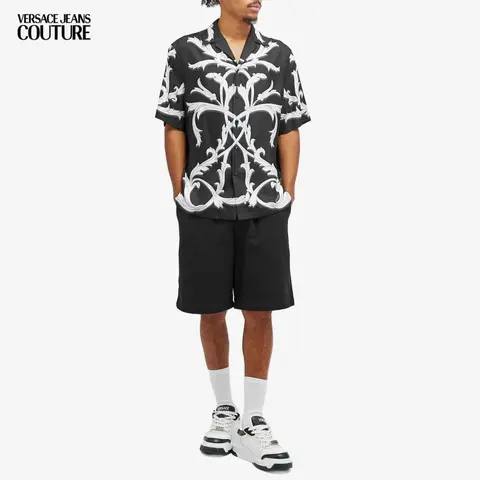 Versace Couture Half Sleeves Box Pack Shirts Black