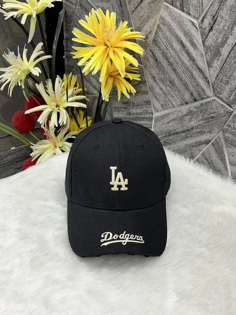 Los Angeles La Dodgers Premium Unisex Cap (With Safety Box) (Black)