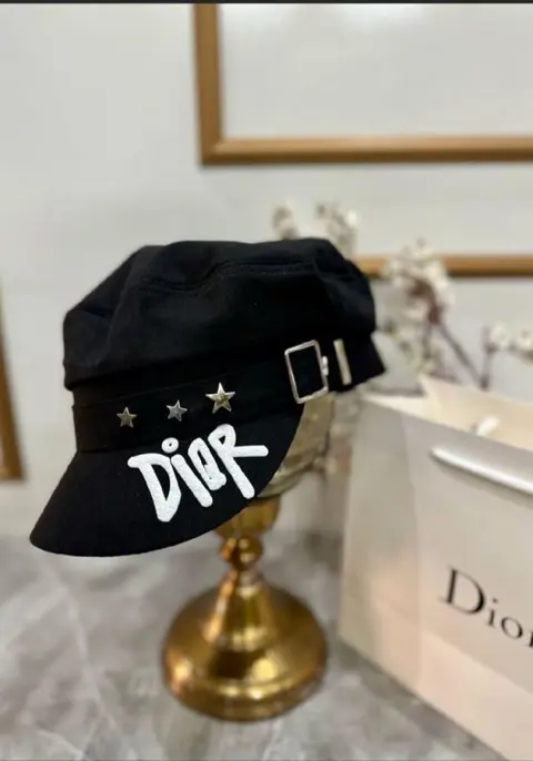 Dior Black Premium Unisex Hat With Brand Polly Bag