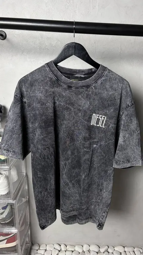 Diesel Acid Wash Premium Oversized T-Shirt 1716