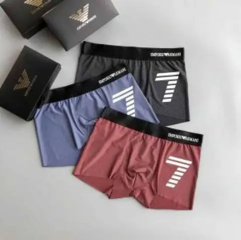 Emporiio armmani imported underwear with box 3 piece set
