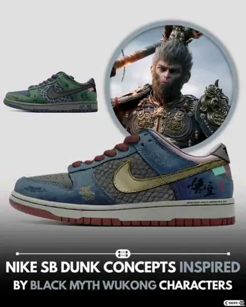 Nike dunk low myth wukong 583
