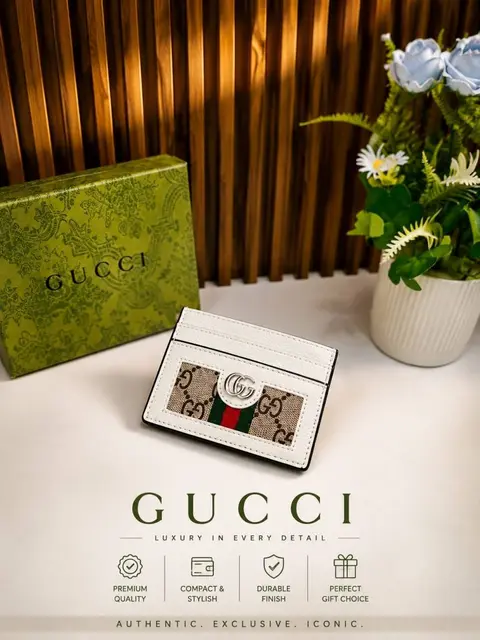 162 GUCCCI PREMIUM QUALITY CARD HOLDER WALLET