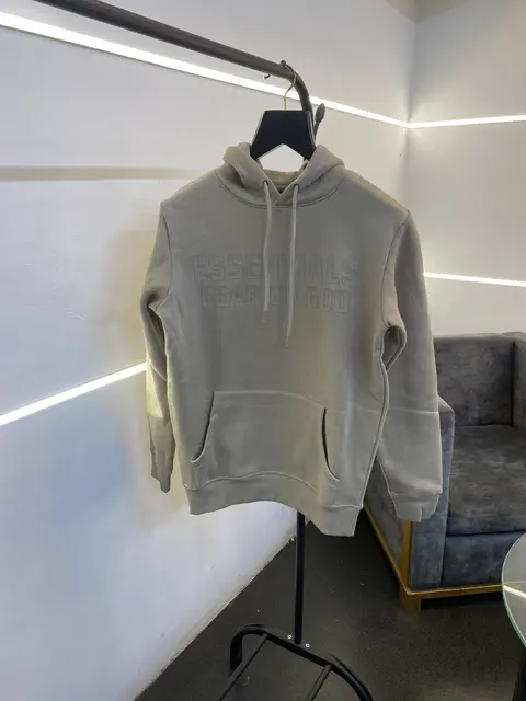Essentials fear of god imported hoodie dusty beige