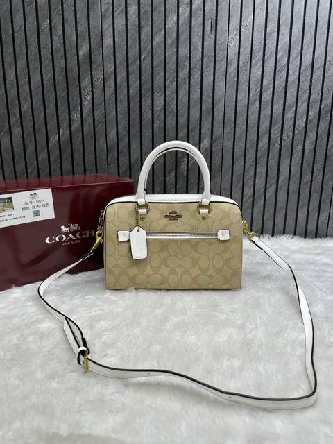 Coach Rowan Large Boston Bag With OriginalBox DustCover