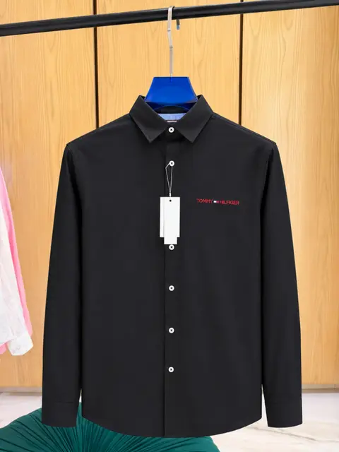 Tommy HILFIGER IMPORTED STORE ARTICLE SHIRT LINEN FABRIC