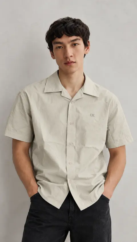 Calvin Kleiin Premium Half Sleeves Shirt 3034