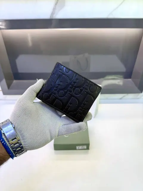 Dior Brown Premium Quality Wallet Fa 1112