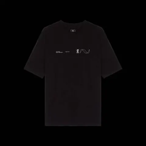 On Cloud Round Neck T-shirt Black
