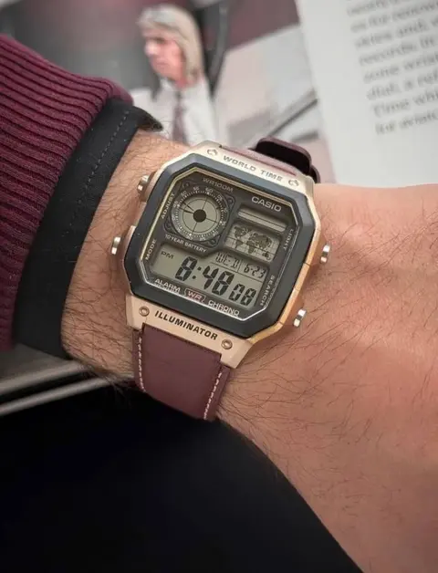 Casio AE 1200 Illuminator Brown J1234