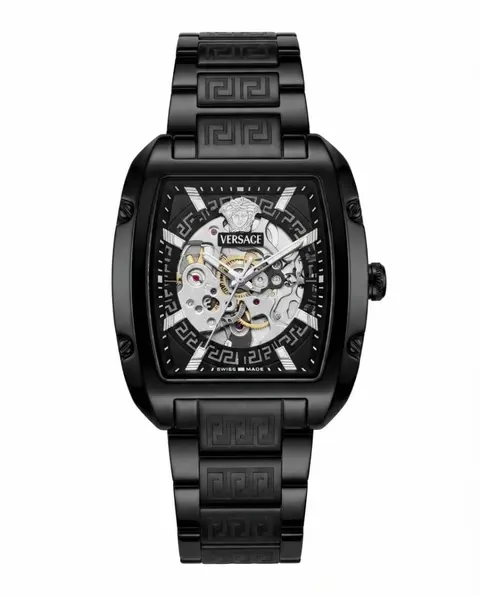Versace Dominus Sktl Men Automatic Full Black