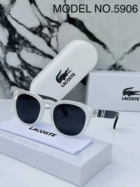 Lacoste 5906 white black