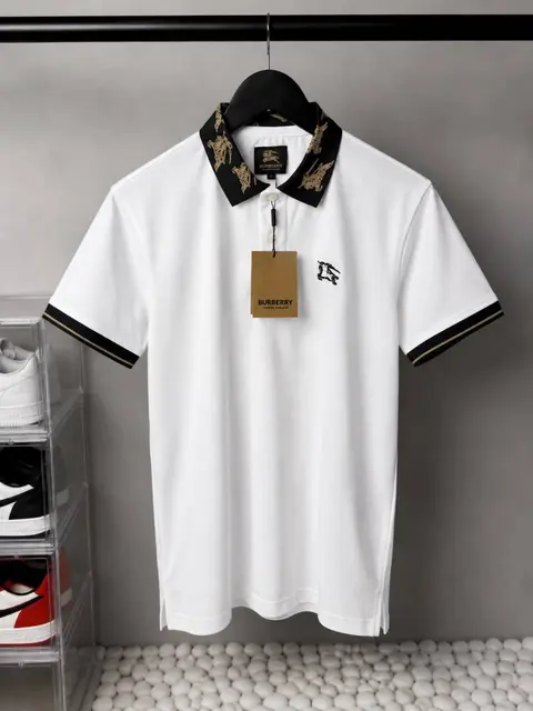 Burberry Premium Polo T-Shirts With OG Box packaging.1458. Sale-offer VS1000