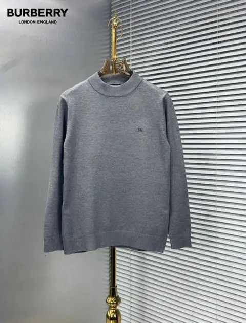 Burberry Chest Logo Sweatshirt Grey