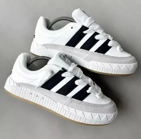 Adidas adimatic streetball white black