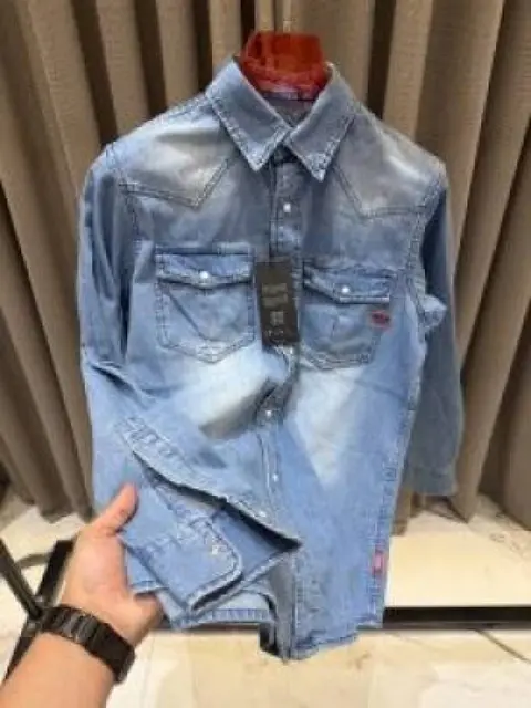 Diesel Denim Light Blue Shirt
