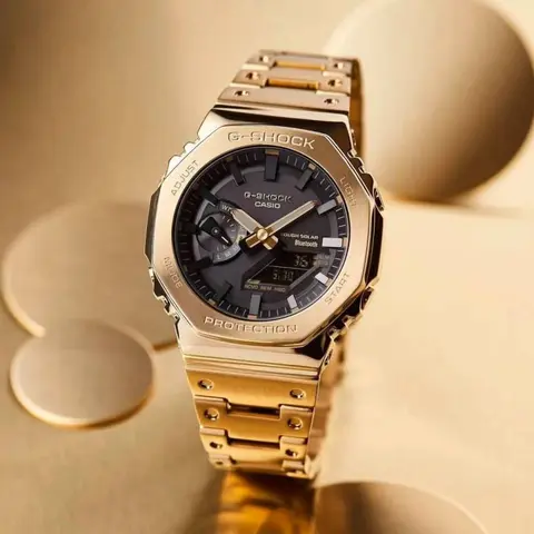 Casio G Shock Gmb2100 Japan gold