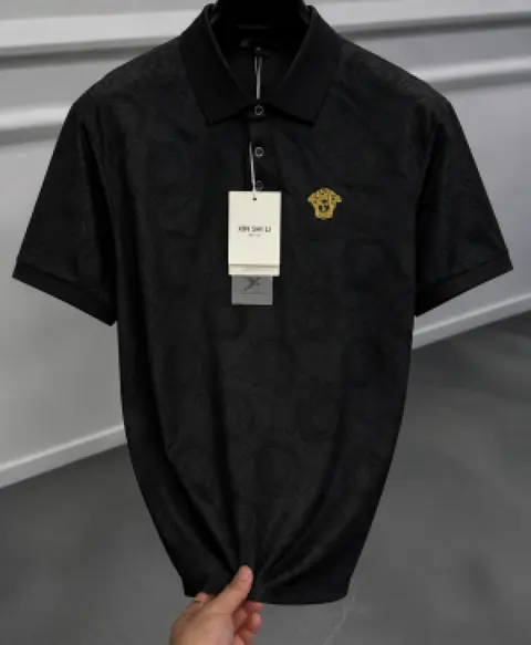 Versace Monogram Imported Polo Tshirt