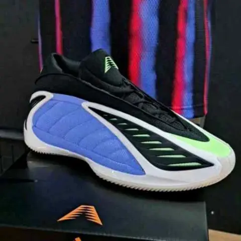 Adidas ANTHONY EDWARDS 2BLUE FUSION ZERO METALICLIME BURST